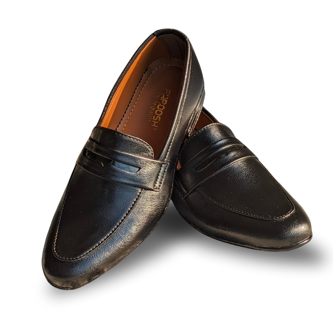 Premium Men's Loafers in Pakistan - Black Leather Loafers for Men | Stylish & Comfortable