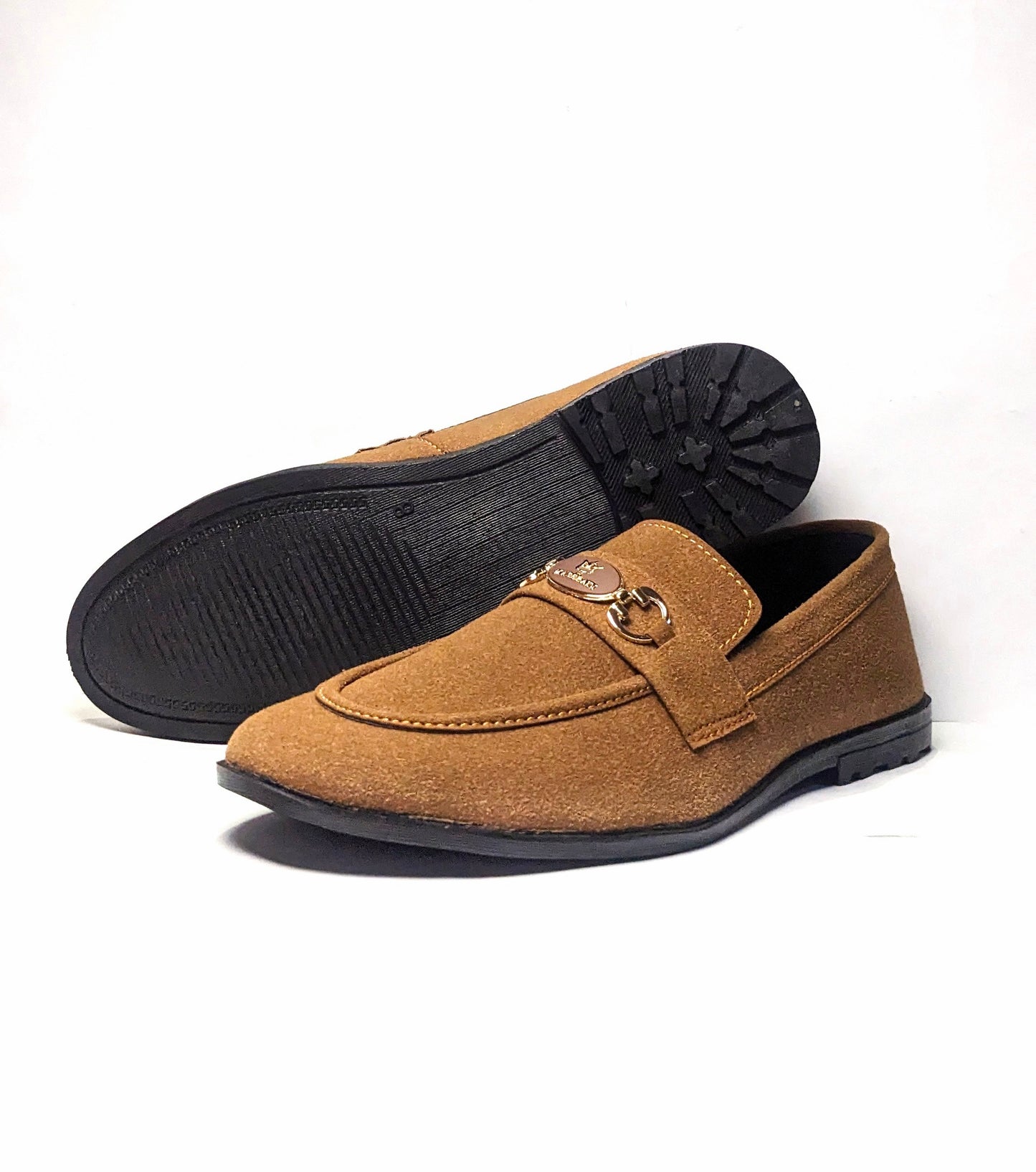 Luxury Suede Leather Loafers for Men in Pakistan - Black Loafers for Men | Premium Collection