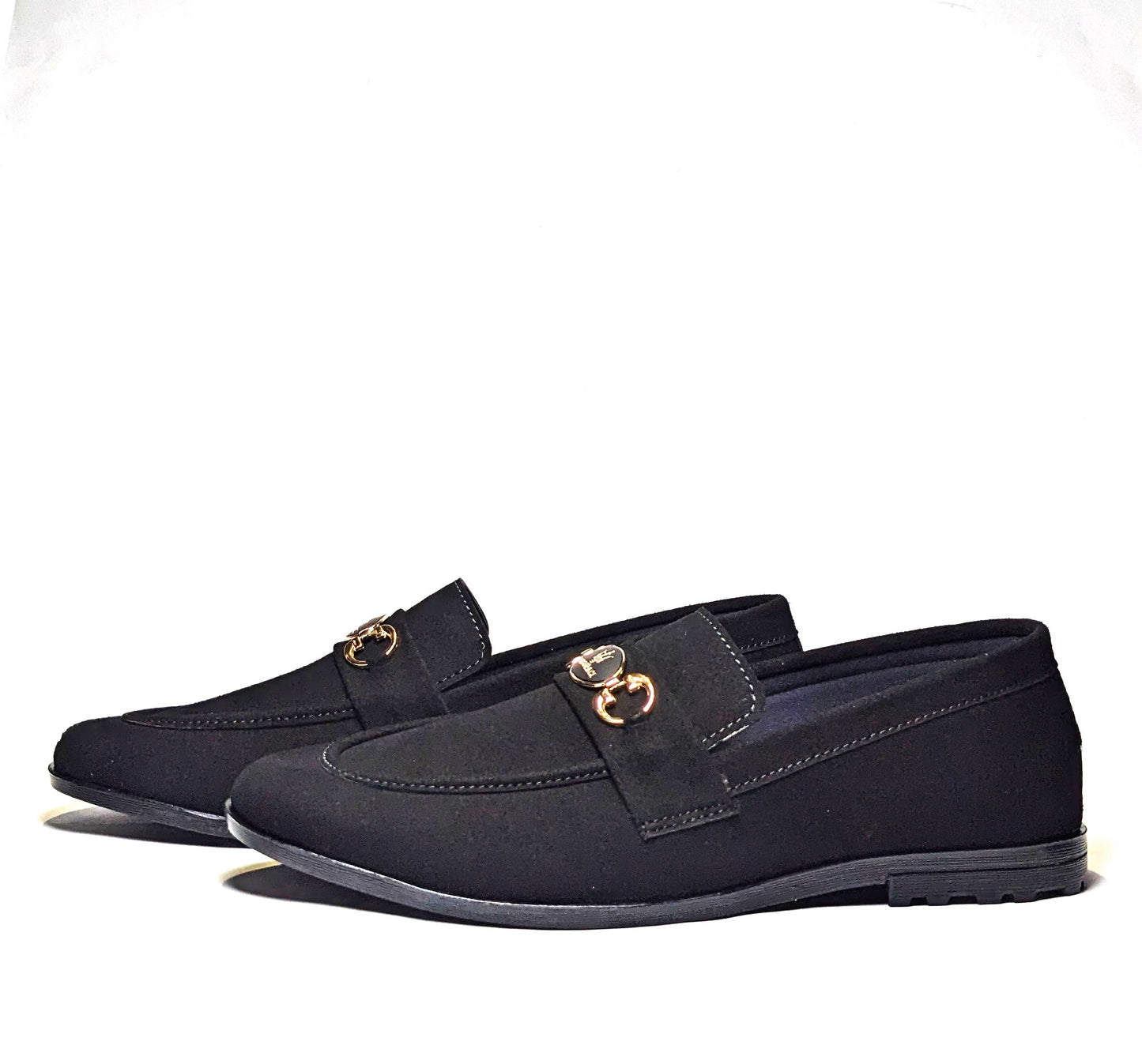 Luxury Suede Leather Loafers for Men in Pakistan - Black Loafers for Men | Premium Collection