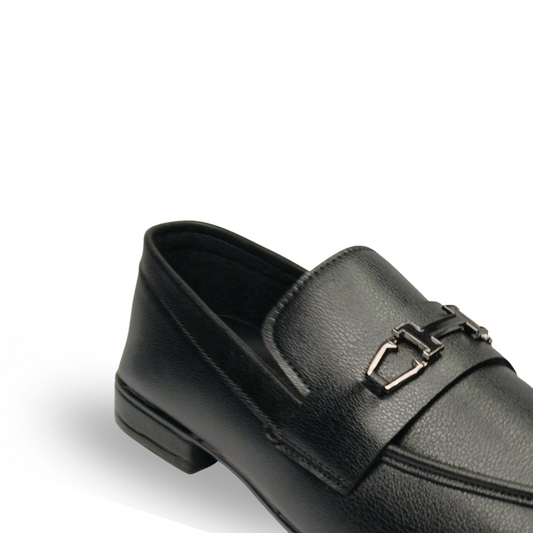 fl-11 Classic Black Loafers